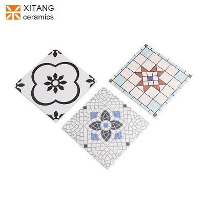 China 200x200mm kitchen decor tile porcelain floor and wall tile for waterstone tiles kitchen bathroom balcony subway hotel wine cabinet suway for sale