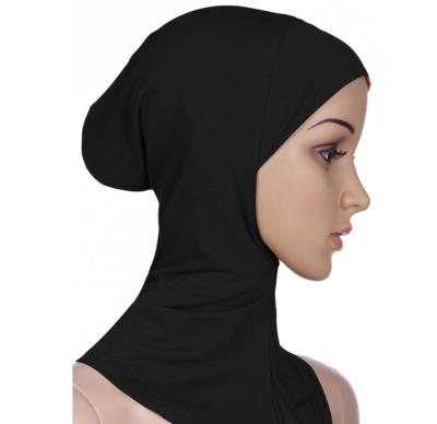 China Women stretch underscarf solid color inner hijab available 20colors multifunctional wholesale modal elastic undercap for sale