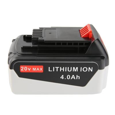 China Factory Direct Multi-Capacity 20v Long Life Optional Power Tool Battery Replacement Suitable For Black & Decker for sale