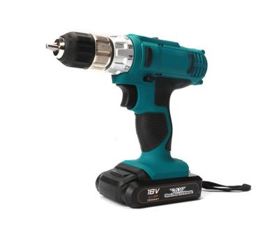 China 18v Woodworking Speed ​​2 Drill Lithium Ion Battery Rechargeable Cordless Electric Drill Power Tool for sale