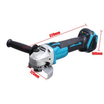 China 20V Brushless Handheld Grinder 20V Cordless Handheld Metal New Product Angle Wet Polishing Concrete Cutting Tool (Tools Only) for sale