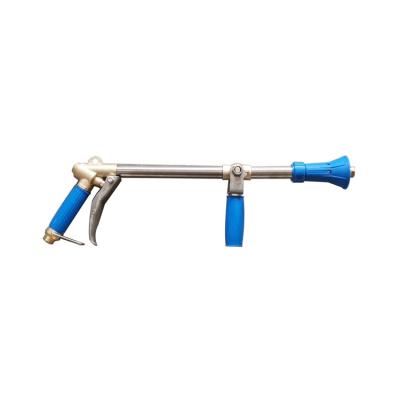 China Brass Agricultural High Pressure Power Spray Gun Gun With Ceramic Nozzle Plate for sale