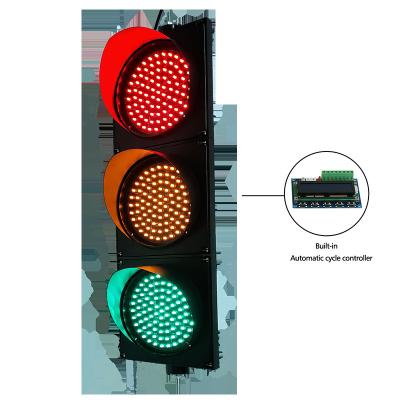 China UV-stabilized CE 300mm LED Solar Powered Mini Traffic Lights Waterproof UV-stabilized CE 300mm LED Solar Powered Mini Traffic Lights Waterproof IP65 Optional for sale