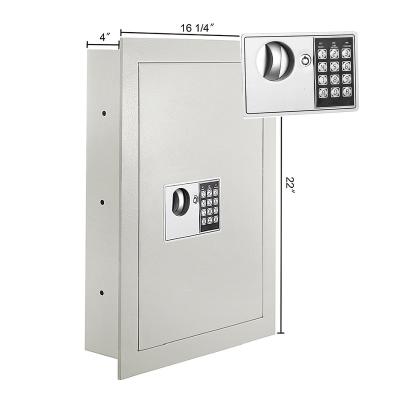 China Office Home Bank Hotel Yuan Da Wall Hidden Safe Digital Electronic Security Lock Safe Box for sale