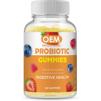 China Health Food Private Label Women's Supplement Prebiotic Probiotics Gummies for Vagina Probiotics for sale