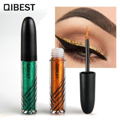 China Fashion Style Waterproof Glitter Color Liquid Eyeliner Sparkle Private Label for sale