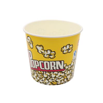 China eco-friendly disposable diy popcorn bucket eco-friendly customized film wrapping paper for sale