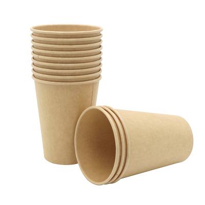 China Custom Biodegradable Disposable Coffee Cups Disposable Paper Cups For Coffee for sale