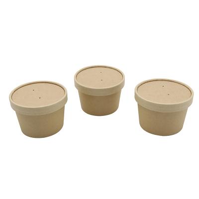 China 42oz Disposable Leakproof Disposable Ice Cream Paper Cup Snack Cup Soup Container for sale