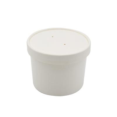 China 32 Oz Disposable To Go Hot Soup Container Cup With Lid Ice Cream Paper Cup for sale