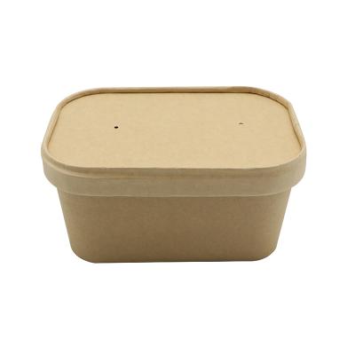 China Custom Disposable Sushi Paper Box Packaging Take Away Container Paper Food Box for sale