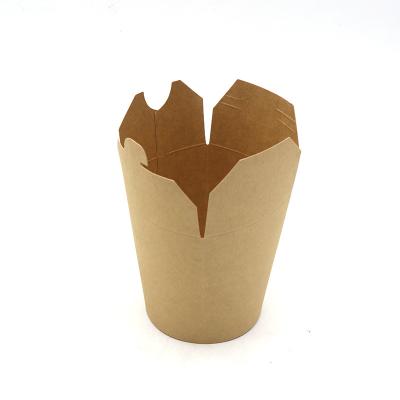 China Food Packaging Disposable Custom Paper Box Takeout Paper Box For Soup for sale