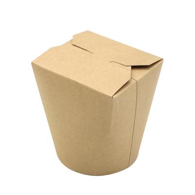 China Wholesale Disposable Paper Lunch Box Brown Packaging Paper Boxes For Packing for sale