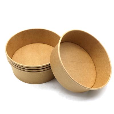 China Minimalist Custom The Bulk Snack And Soup Noodle Disposable Paper Bowl for sale