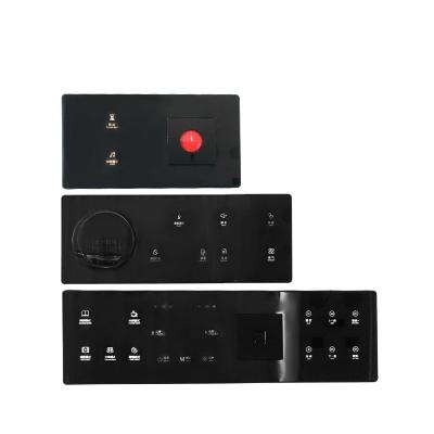 China 1-6buttons ACTOP Smart Wall Switch Knob Tempered Glass Touch Switch Panel with Socket Switches Panels USB for sale