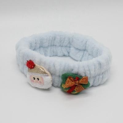 China Daily Life Fashion Cute Elastic Spa Headband Washing Face Makeup Hairbands Christmas Festival Gift Accessories For Girls and Women for sale