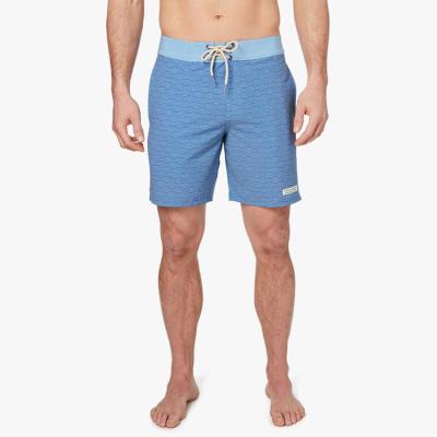 China Wholesale Custom Logo Anti-Wrinkle Waterproof Quick Dry Mens Swim Beach Panel Board Shorts Zippered Pocket for sale