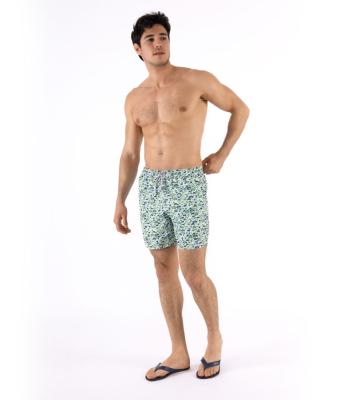 China OEM Sustainable Comfortable 100% Polyester Beachwear Men Beach Summer Shorts for sale