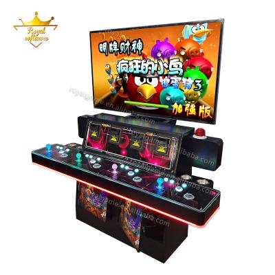 China Metal Cabinet Fish 4 Players Arcade Fish Cabinet Crazy Birds Fish Game Machine For Sale for sale