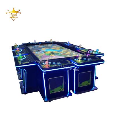 China Hot Sale Metal Cabinet Fish Game USA Ocean King Fish Table Software 10palyer Fish Table for sale