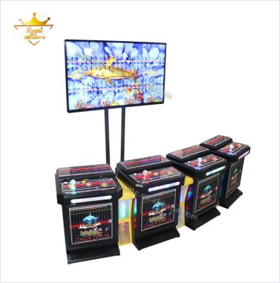 China Metal Cabinet 4Player Fish Table Game Machine With Monitor Easy Wall Mounted Fish Table 72 Changes Game for sale