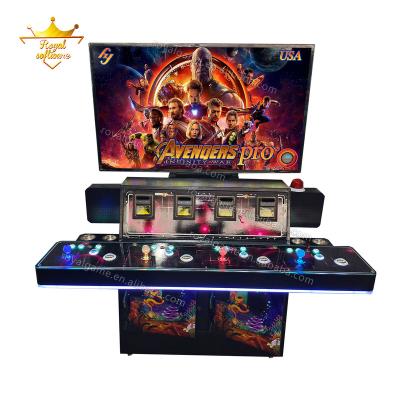 China Metal Cabinet Factory Sale Machine 4 Players Fish Game Table Coin Operated Helicopter Games for sale