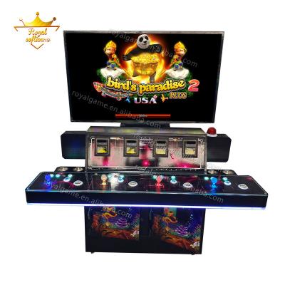 China Hot Sale 4player Metal Cabinet Fish Game Machine Stand Up 4seat Fish Game Table Playing for sale