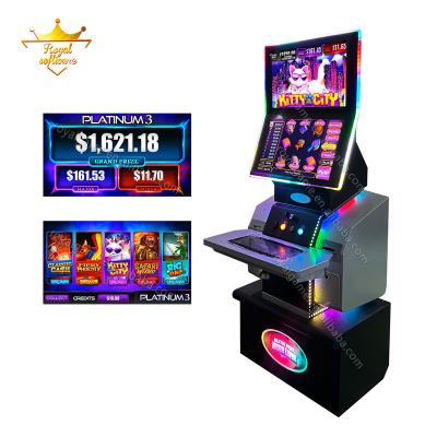 China New Metal Banilla Skill Game Deck 3 For Double Screen Slot Machine Slot Game Cabinet for sale