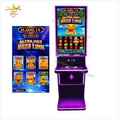 China Metal Cabinet Mega Slot Machine Guangzhou Touch Screen Skill Game Machine Fire Link Slot Machine Cabinet for sale