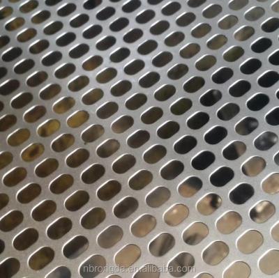 China 304 Stainless Steel Plain Weave Micro Round Hole Perforated Sheet , Perforated Metal Mesh for sale