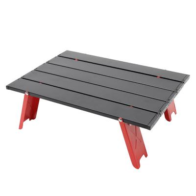 China Hot Selling Modern Light Weight Alloy Roll Up Aluminum Outdoor Portable Table For Outdoor for sale