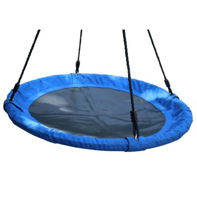 China Indoor playground equipment indoor court and outdoor round swing, height-adjustable children's trampoline swing for sale for sale