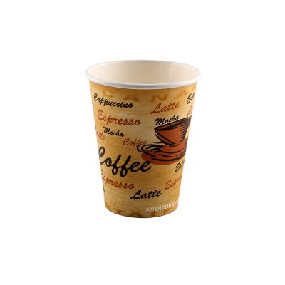 China Disposable Paper Coffee Cups Ripple Wall Made in China for sale