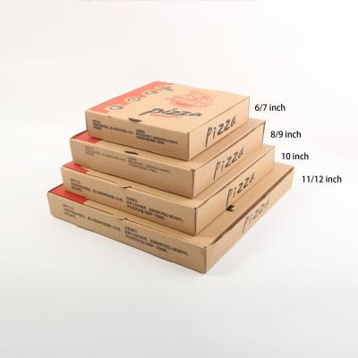 China China Factory 10inch 12inch Disposable Biodegradable Pizza Box for sale