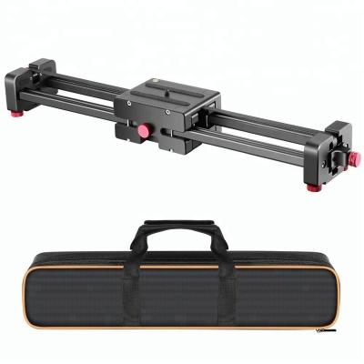 China 40cm Compact Retractable Smooth Track Slider Video Camera Stabilizer Rail With 4 Bearings 10 Kg Photography Film Roll Netting for sale