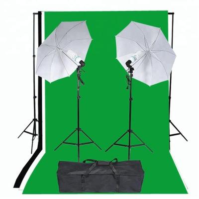 China Product Photography Muslin Backdrop Umbrella Photo Studio Light Kit for sale