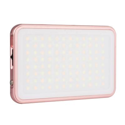 China Small Mini Metal Super Slim LED96 Portable Panel Video Live Beauty Portrait Wedding Dimmable Photographic Light 3000K-5600K LED96 for sale