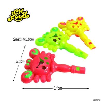 China Cheap Children's Toys Plastic Crab Clappers Toy With Whistle For Children Small Promotional Toys for sale