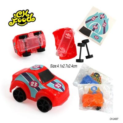 China Children's Toys China Kids Cheap Plastic DIY Assembled Car Toy For 58*46mm Capsule Toy for sale