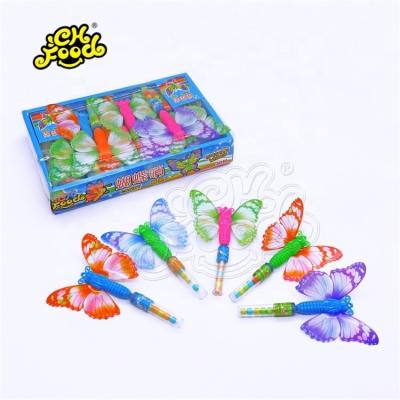 China Cartoon Toys China Cheap Plastic Butterfly Toy With Candy For Kids for sale