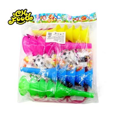 China Plastic Football Horn Toy Candy For Kids CH-13104B for sale