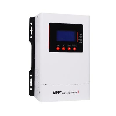 China MPPT Charger Controller Solar Controller 100A Photovoltaic Power Generation Conversion Efficiency Intelligent Charging High Discharge Control for sale