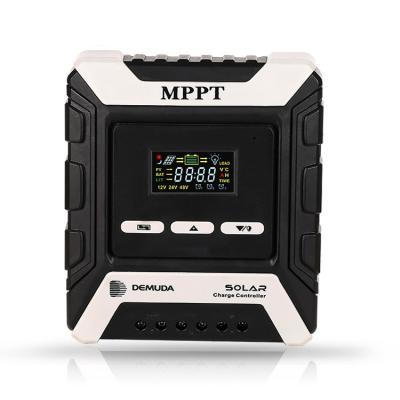 China New product charger controller solar controller MPPT 12v 24v 48v 10A to 80A off grid system mppt 60a solar charge controller for sale