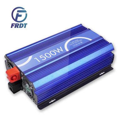 China Home Used FRDT 12V 24V to 110V 220V 1000w Pure Sine Wave Inverter Technology to 3000w Portable Solar Power Inverter with USB for sale