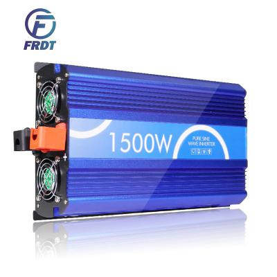 China New 2022 Home Used Low Price Battery Inverter 12V 24V Off Grid Solar Panel System 1500 2000 3000 Watt Pure Sine Wave Power Inverters for sale