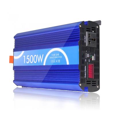 China High quality multi function home used 12v 24v 48v dc to pure sine wave car ac inverter 110v 220v 300W solar power inverter home generator for sale