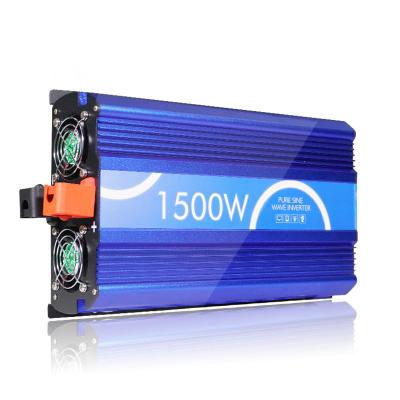 China New 2022 Low Price Home Used Battery Inverter 12V 24V Hybrid Solar Inverter 1500 2000 3000 Watt Pure Sine Wave Power Inverters for sale