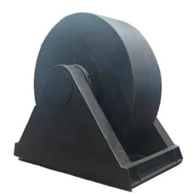 China EU GL Marine Roller Fender Wheel Fender Dock Protector for Jetty and Left High Strength Rubber Pad for sale