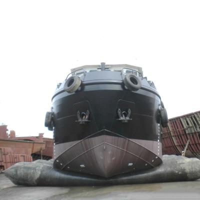 China High Tensile Strength Big Elasticity With High Strength Marine Rubber Airbag For Boat Launching And Lifting for sale