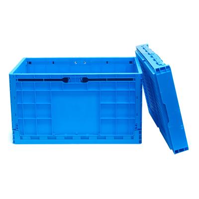 China eco-friendly raw material pp material 600*400*200MM virgin plastic crate collapsible price for sale plastic collapsible crate for sale